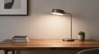 balanced minimalist workspace design