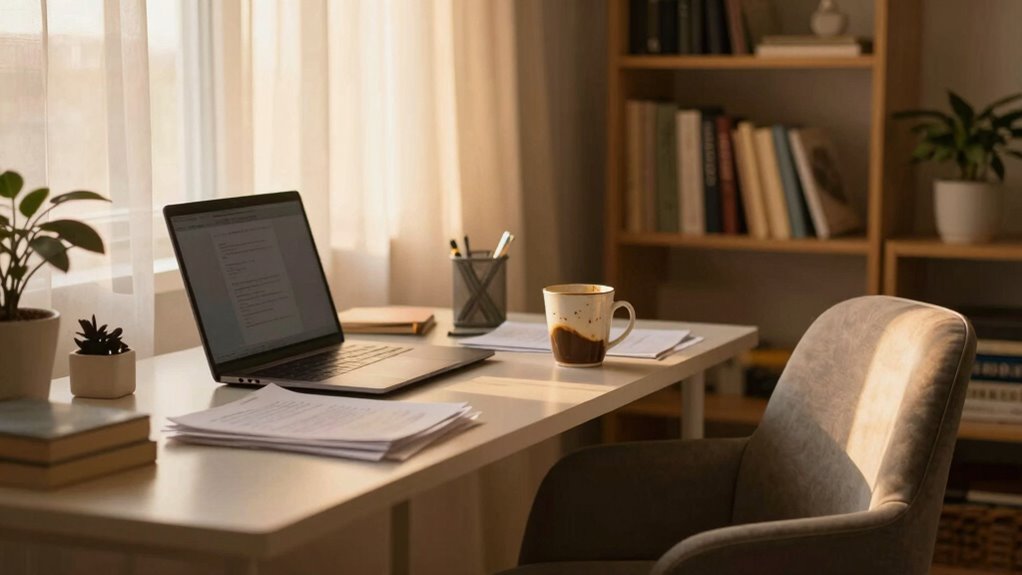 blurring work and relaxation