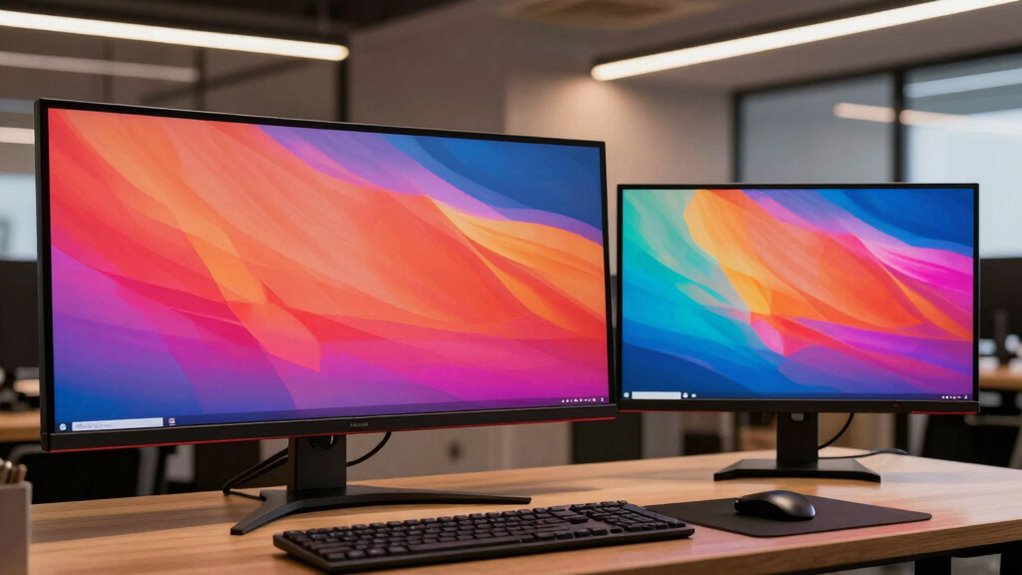 choosing screen size options