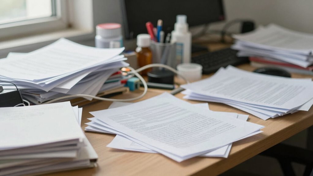 clutter hampers focus efficiency