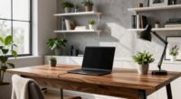 create a professional workspace