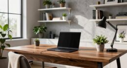create a professional workspace