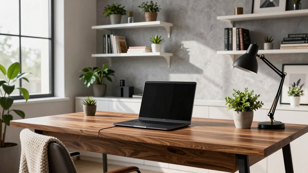 create a professional workspace