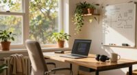 create a welcoming functional office