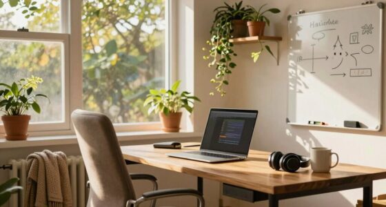create a welcoming functional office