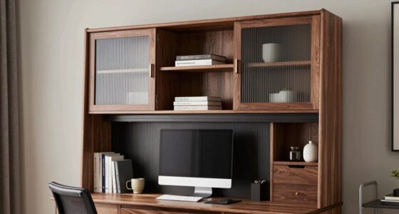 desk hutch benefits drawbacks