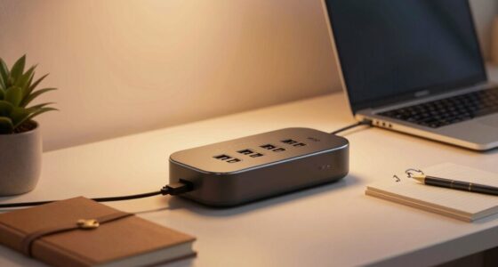 efficient accessible desk charging