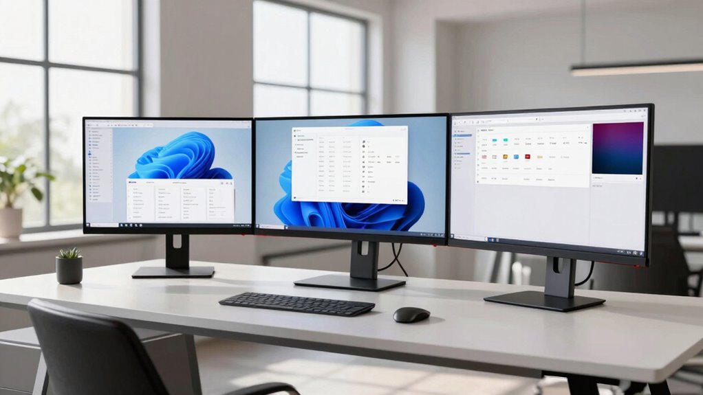 enhanced workspace layout