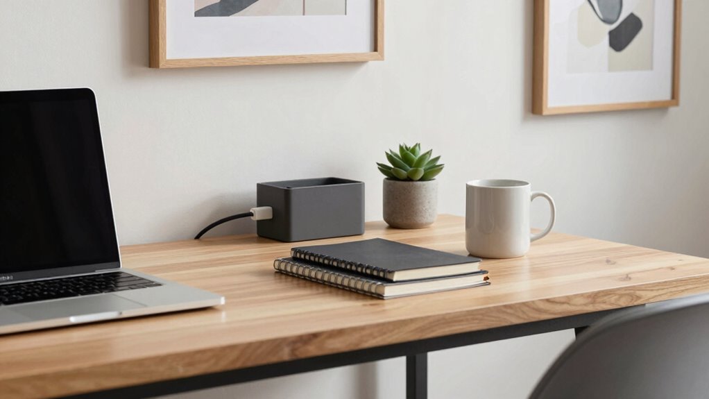 ergonomic organized workspace essentials