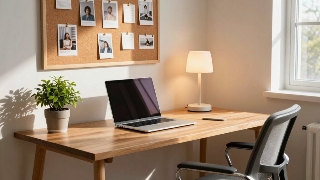ergonomic personalized organized workspace