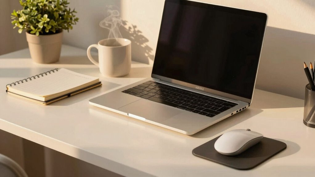 ergonomic setup reduces fatigue