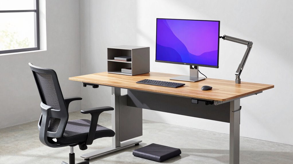 flexible ergonomic workspace setup