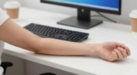 focus on elbow positioning