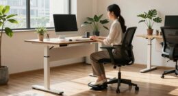 healthy sitting and standing