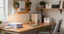 home office decluttering habit