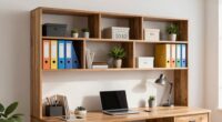 maximize workspace with shelves