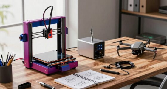 office desk creative hardware