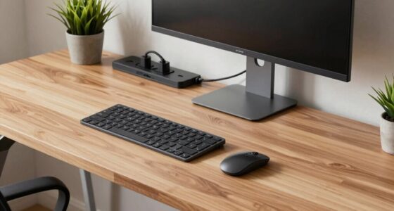 organize cables for cleanliness