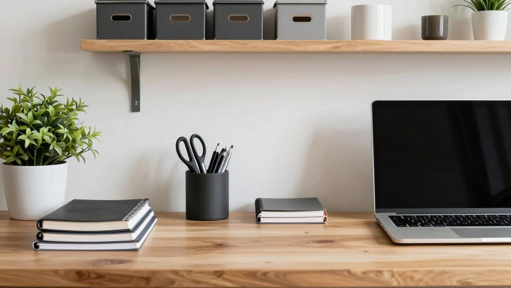 organize declutter simplify workspace