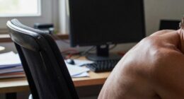 poor ergonomics cause shoulder strain