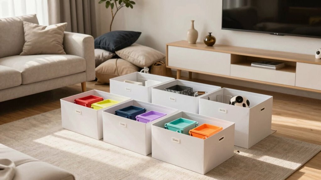 prioritize storage before decorating