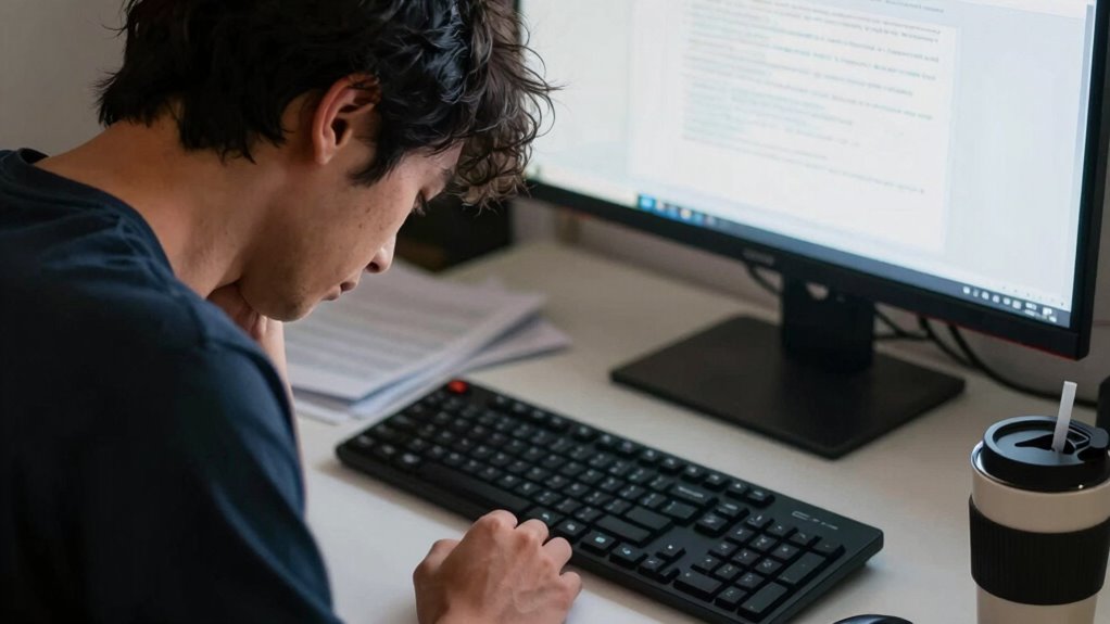 proper monitor ergonomic positioning