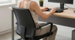 proper sitting posture alignment