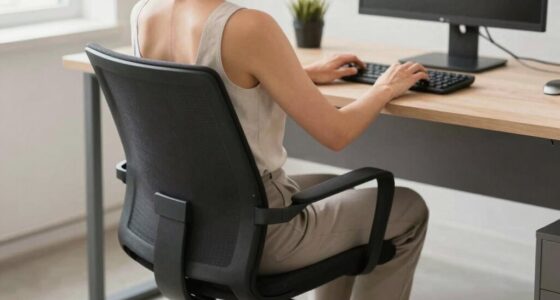 proper sitting posture alignment