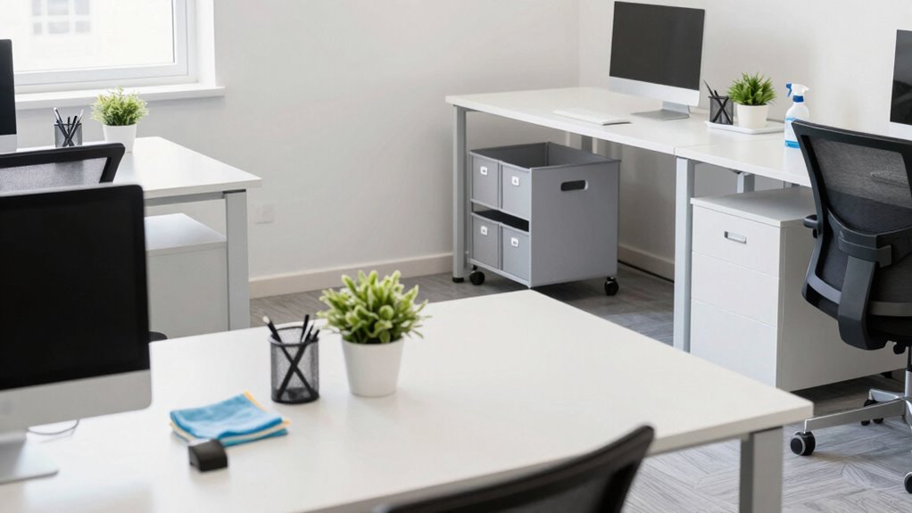 simplify weekly office cleaning