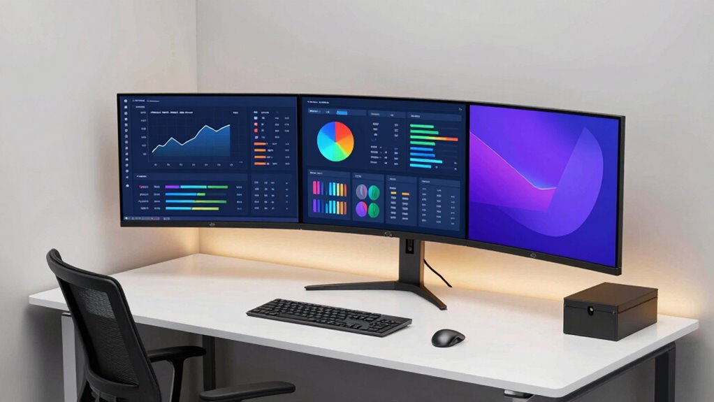 smart ergonomic display integration