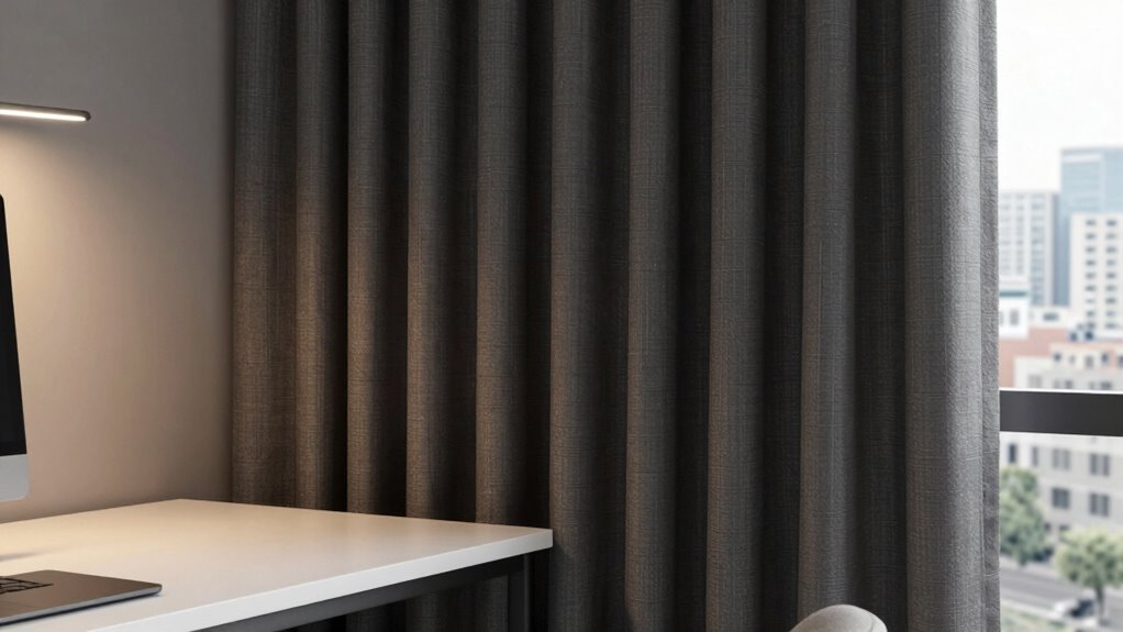 soundproof curtains for workspaces