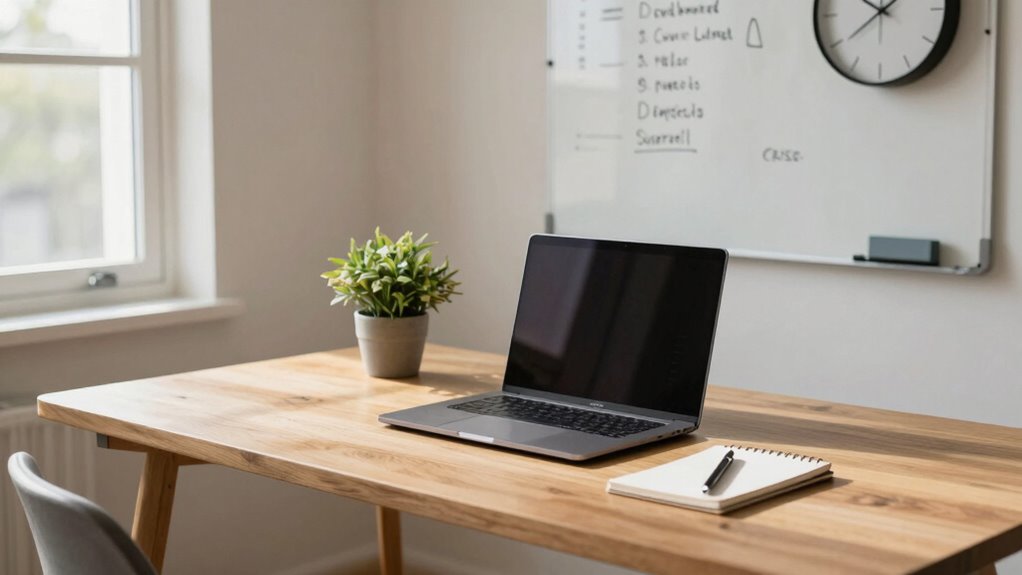 streamlined organized productivity routine