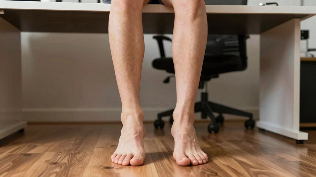 supportive footwear and footrest