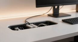 tidy cables improve workspace