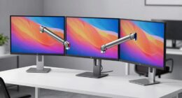 triple monitor arm considerations
