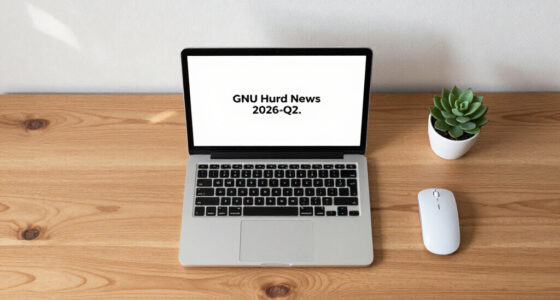 GNU Hurd News 2026-Q2