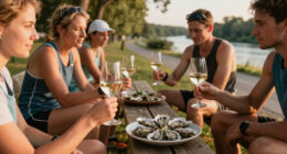At This French Marathon, Runners Make Pit Stops For Wine And Oysters