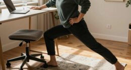 These Are Three Of The Best Exercises To Ease Hip Stiffness From Sitting For Too Long, Says This Physical Therapist