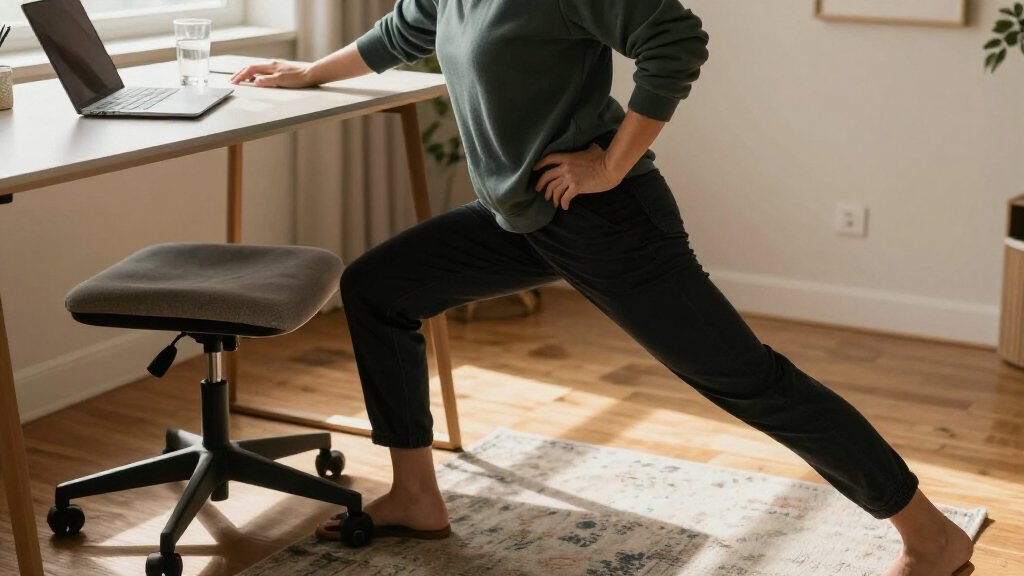 These Are Three Of The Best Exercises To Ease Hip Stiffness From Sitting For Too Long, Says This Physical Therapist